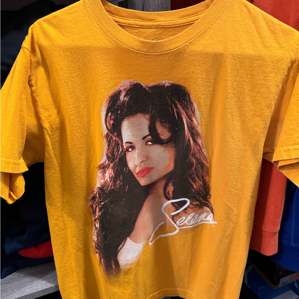 Helena Selena Logo Tee in Mustard